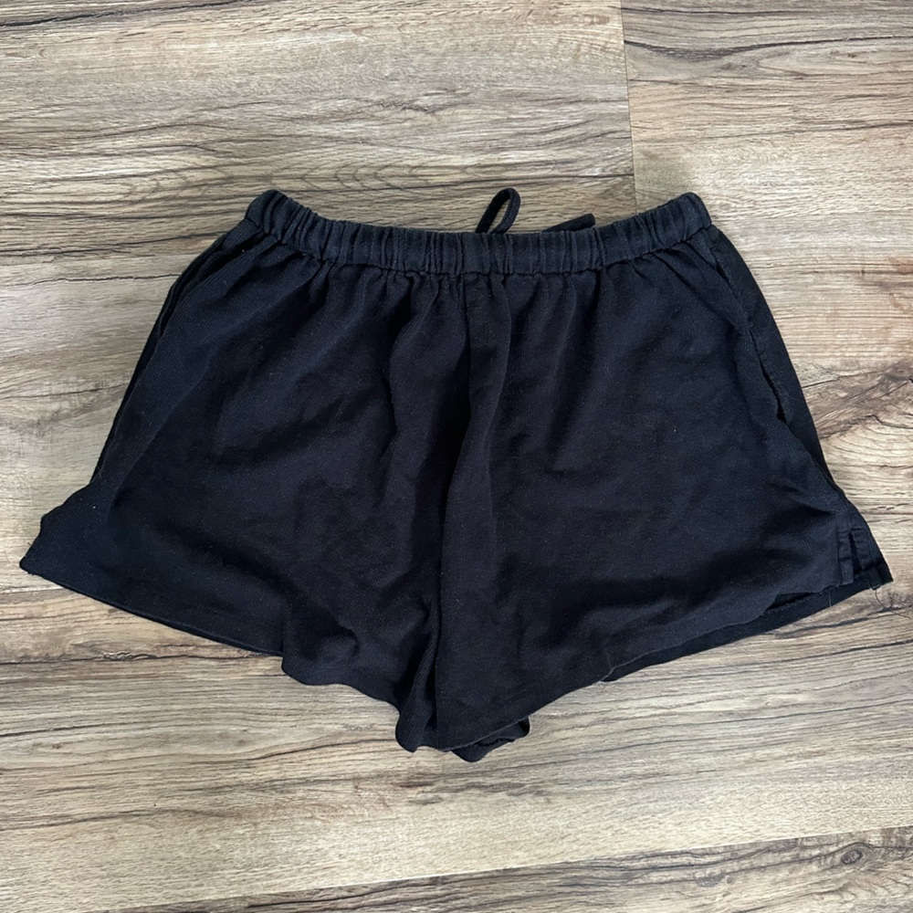 St Agni Rib-Knit Drawstring Shorts - Picture 2 of 6